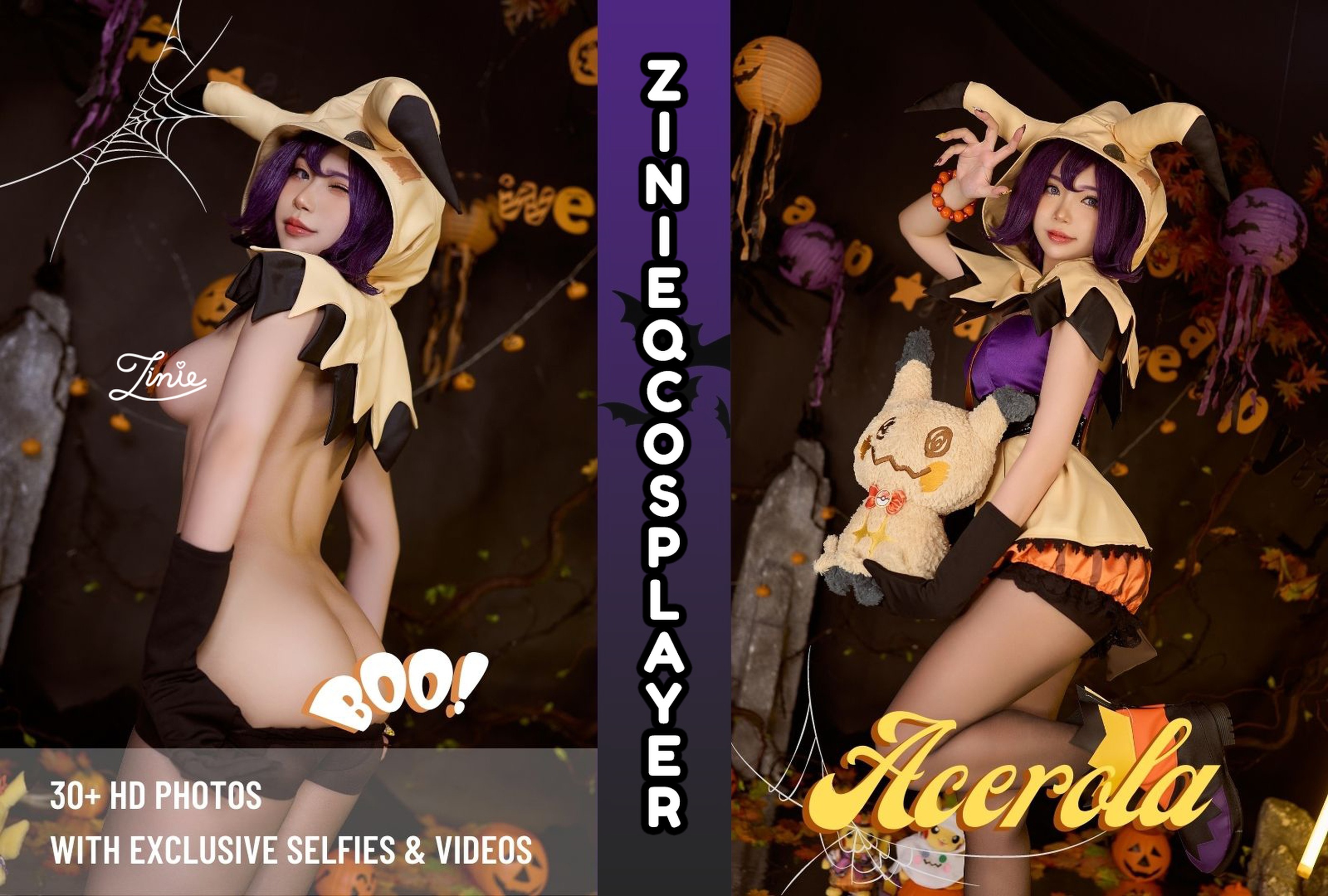 图片[1]-ZinieQ – NO.077 Acerola Halloween[40P]-XikXak